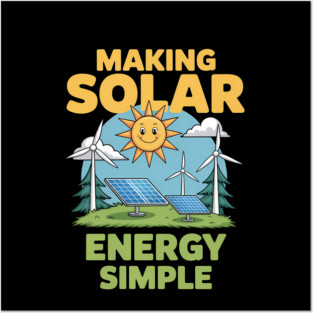 Making Solar Energy Simple Posters and Art