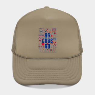 Go Cubs Go Art Hat