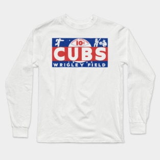 chicago cubs 1932 - Wrigley Field Long Sleeve T-Shirt