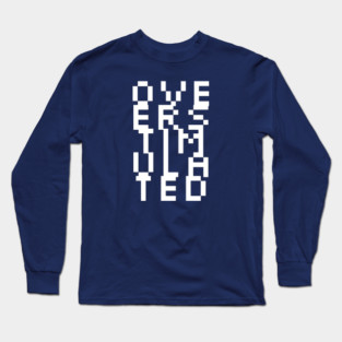 Overstimulated – Optical Illusion Long Sleeve T-Shirt