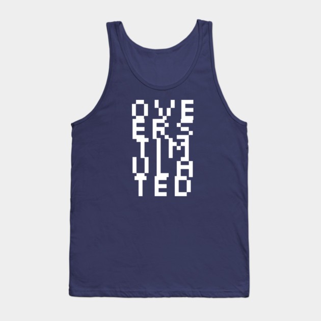 Overstimulated – Optical Illusion Tank Top by casualteesinc