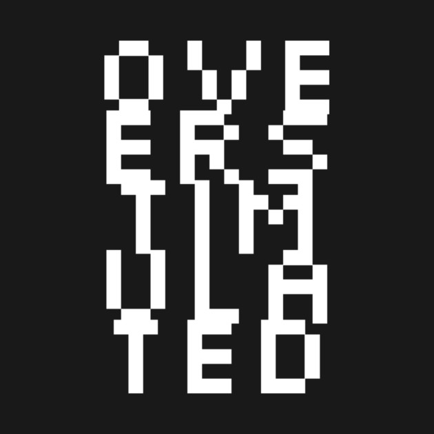 Overstimulated – Optical Illusion by casualteesinc