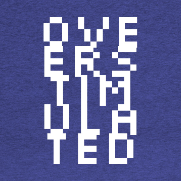 Overstimulated – Optical Illusion by casualteesinc