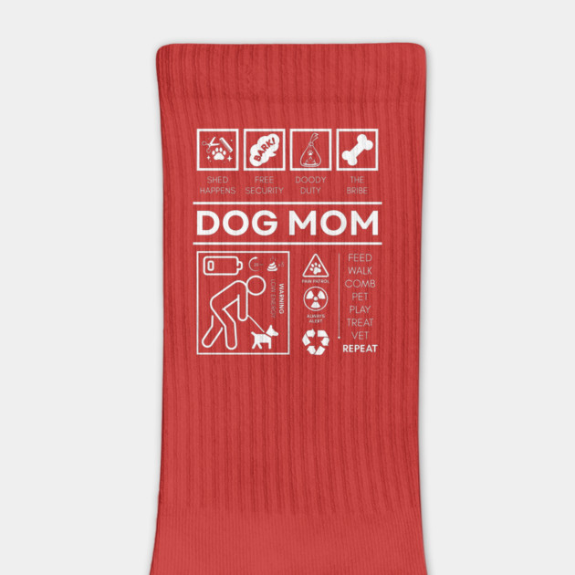 Funny Dog Mom Design | The Official Dog Job Description | Low Energy Club Gift by TuncGK