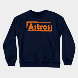 Retro houston astros Crewneck Sweatshirt