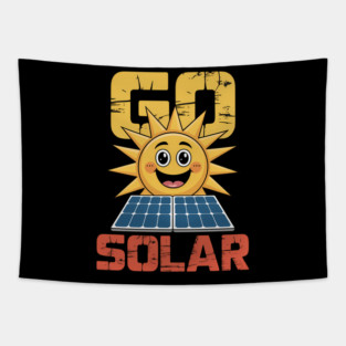 Solar Power Sun Energy. Tapestry
