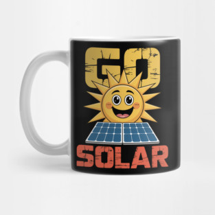 Solar Power Sun Energy. Mug