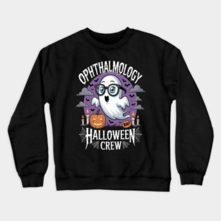 Spooky ophthalmology Boo Crew Crewneck Sweatshirt