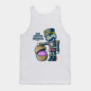 The Undead Nutcracker – Zombie Christmas Brain Surprise Tank Top