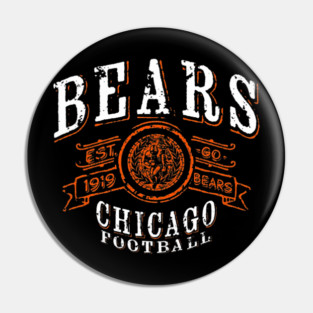 Bears Vintage Football Pin