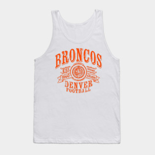 Broncos Vintage Football Tank Top
