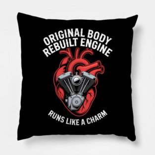 Funny Heart Surgery Recovery Survivor Pillow