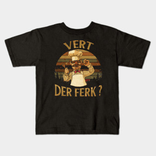 VINTAGE STYLE  - Vert der Ferk Retrocolor Kids T-Shirt