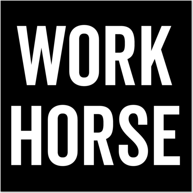 Work Horse Wall Art by Frank Ring