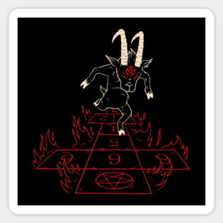 Hopscotch To Hell Sticker