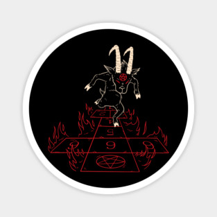 Hopscotch To Hell Magnet