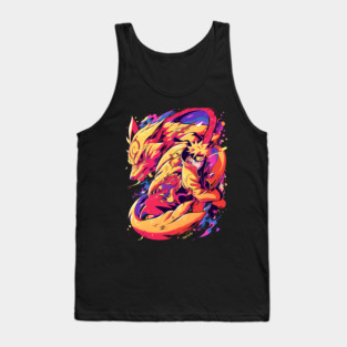 naruto kurama Tank Top