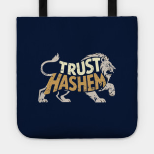 Trust HaShem – Bold Lion Faith Tote