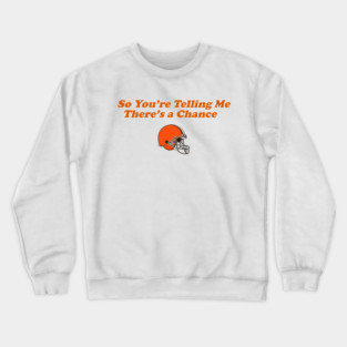 Browns Football Crewneck Sweatshirt