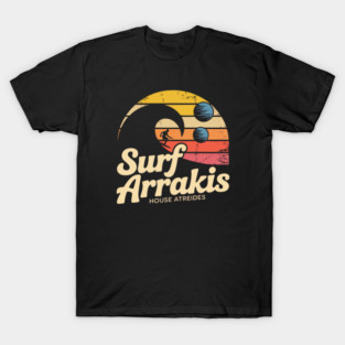 Visit Arrakis - Vintage Distressed Surf - Dune T-Shirt