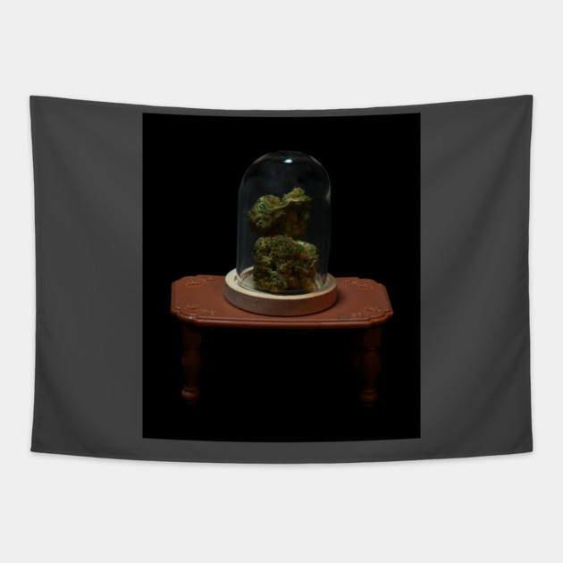 Cloche to Perfection - Weed Design Tapestry by MrGreenGenes420