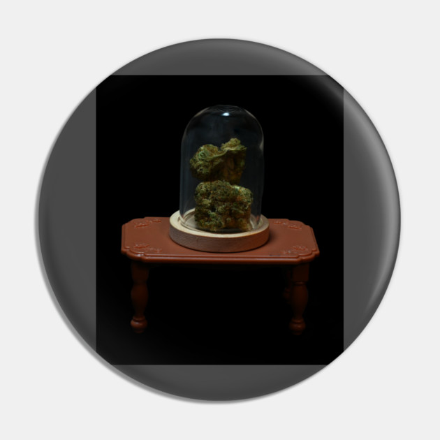 Cloche to Perfection - Weed Design Pin by MrGreenGenes420