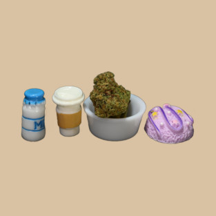 Now I am Human - Weed Design T-Shirt