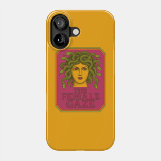 Medusa The Female Gaze Feminist Art Phone Case