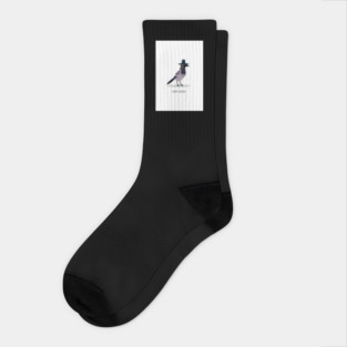 Sussie The Demon Magpie From Kpop Demon Hunters Socks