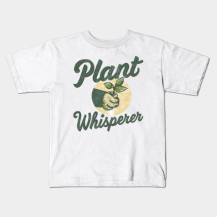Gardening Mom plant whisperer Kids T-Shirt