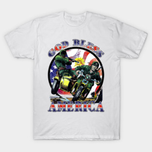 Army God Bless America Tee T-Shirt