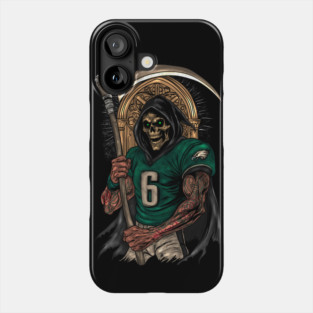 Slim Reaper – Manga Gothic Eagles Scythe Art Phone Case