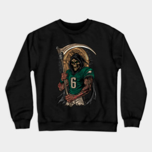 Slim Reaper – Manga Gothic Eagles Scythe Art Crewneck Sweatshirt