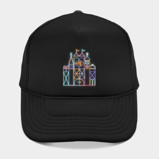 Neon Small World Hat