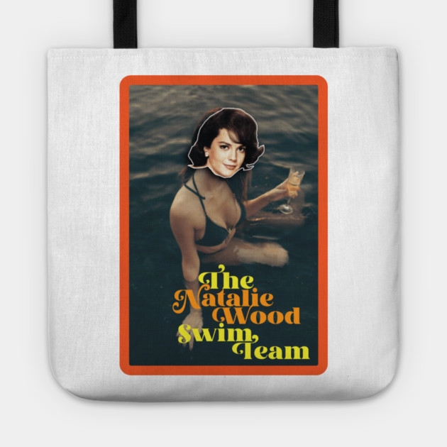 The Natalie Wood Swim Team Tote by Jesus's Store