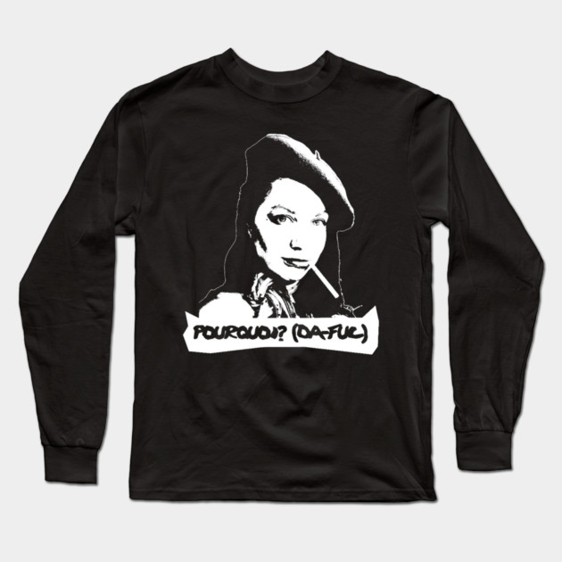 French Long Sleeve T-Shirt by Jesus's Store