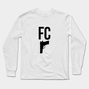 Fabricated Crime Icon Long Sleeve T-Shirt