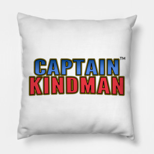 Captain Kindman - T-shirt Pillow