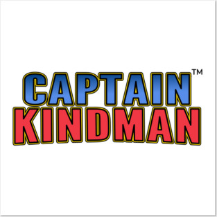 Captain Kindman - T-shirt Posters and Art