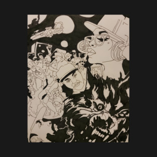 Lu Chin Chen in Space T-Shirt