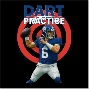 Jaxon Dart Giants Tee Shirt Posters and Art