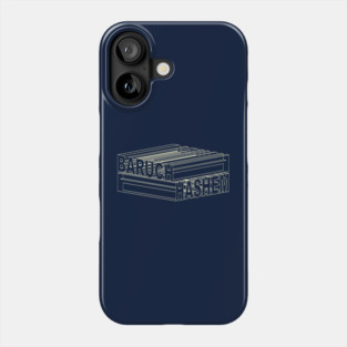 Baruch Hashem Outline 3D Phone Case