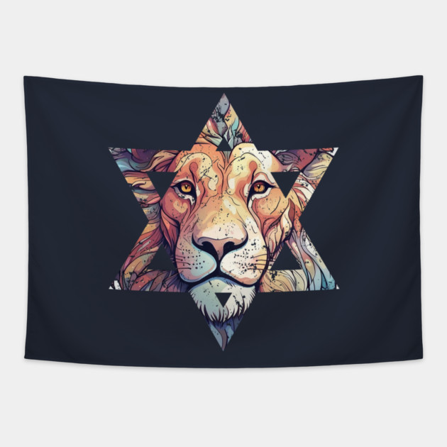 The Shield of David Tapestry by Thank HaShem