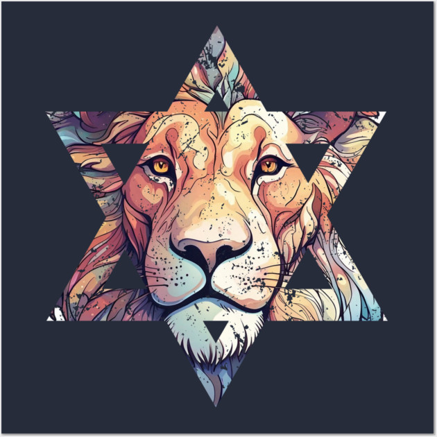 The Shield of David Wall Art by Thank HaShem