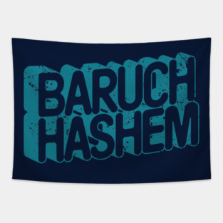 Baruch Hashem 3D T-Shirt (B) Tapestry