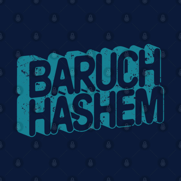 Baruch Hashem 3D T-Shirt (B) by Thank HaShem