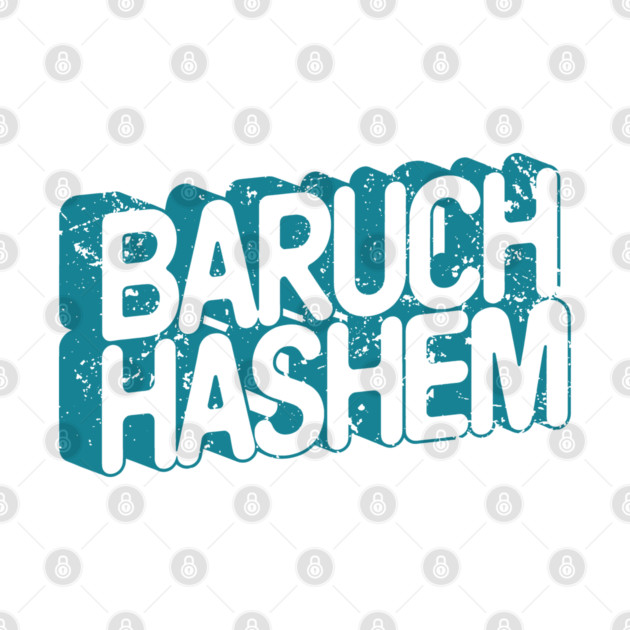 Baruch Hashem 3D T-Shirt (B) by Thank HaShem