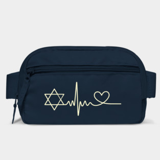 Heartbeat Star of David Bag