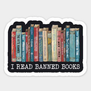 I Read Banned Books Magnet