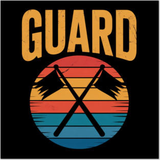 Color Guard Posters and Art